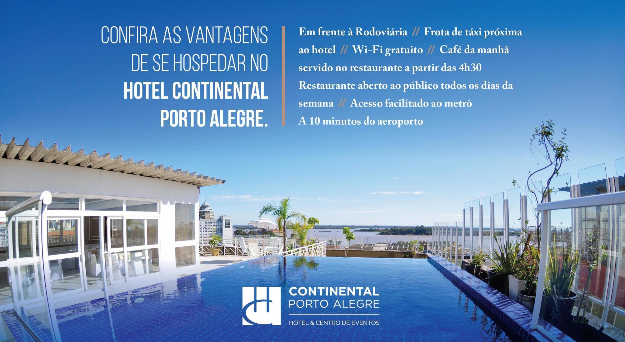 Hotel Continental Porto Alegre e Centro de Eventos Exterior foto